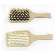 Brosse à cheveux manche en bois OEM personnalisé